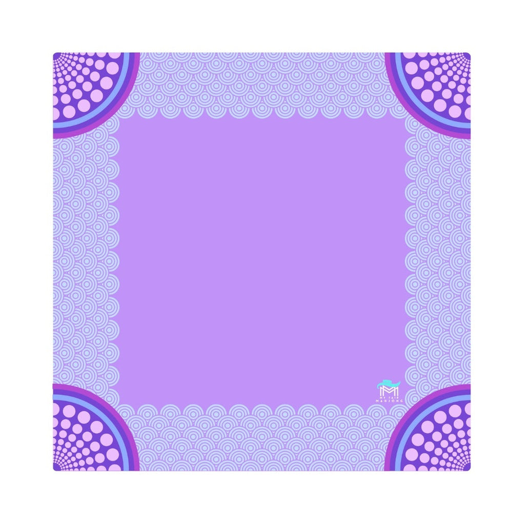 Mahjong Mat: Confetti Purple 33x33