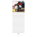 Magnetic Notepad w/ Original Sheep and Barn Artwork | Cute Sheep Memo Pad