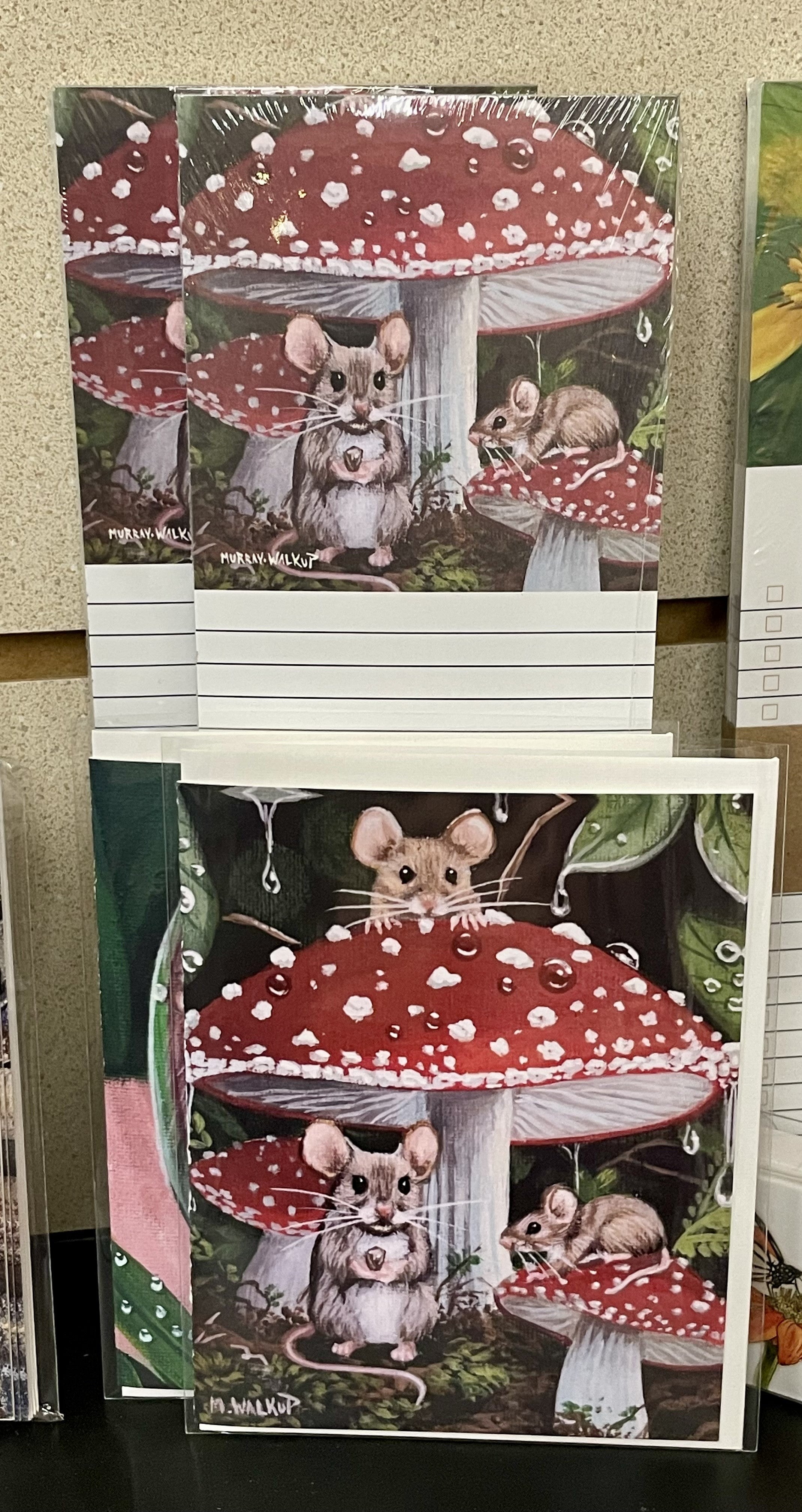 Mice Whimsy All-Occasion Blank Notecard Set | 4 Card Set