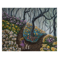 Dreamscape Girl with Bunnies Fine Art Notecard | Single Card or Boxed Set of 4, 8 or 20
