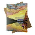 "The Stillness Between Worlds" Nature-Inspired Dreamscape Notecard | Single Card or Boxed Set of 4, 8 or 20