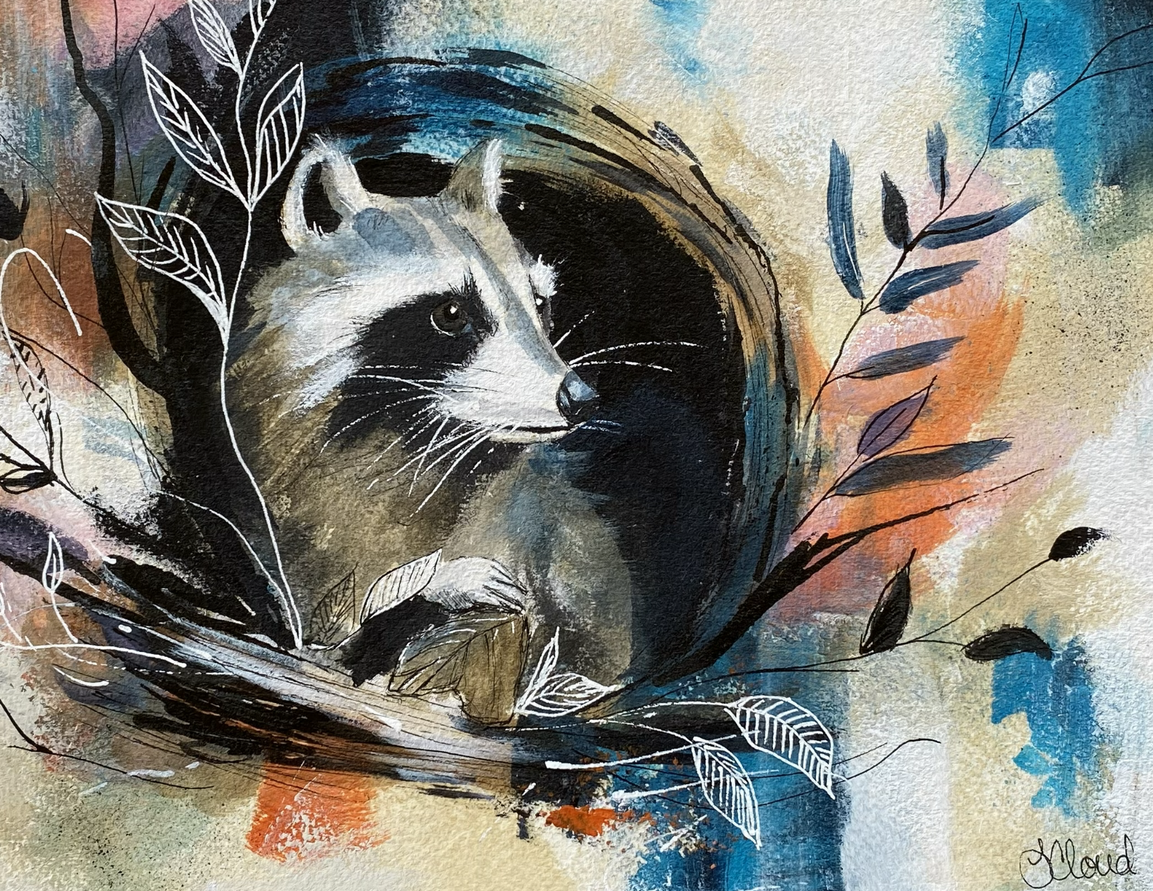 Woodlands Wildlife All-Occasion Blank Notecard Set | 4 Card Set Featuring Fox, Raccoon, Porcupine and Deer