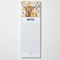 Highland Cow Magnetic Notepad