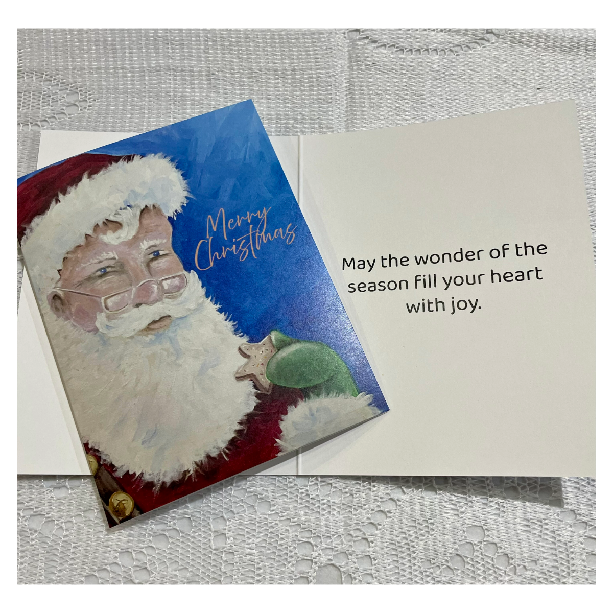 Classic Santa Greeting Card Boxed Set | 4, 8 or 20 Cards