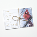 Recipe Cards Gift Set w/ Cardinal Bird Artwork | 10, 20 or 50 Cards