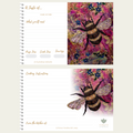 Recipe Cards Gift Set w/ Elegant Bee Art | 10, 20 or 50 Cards